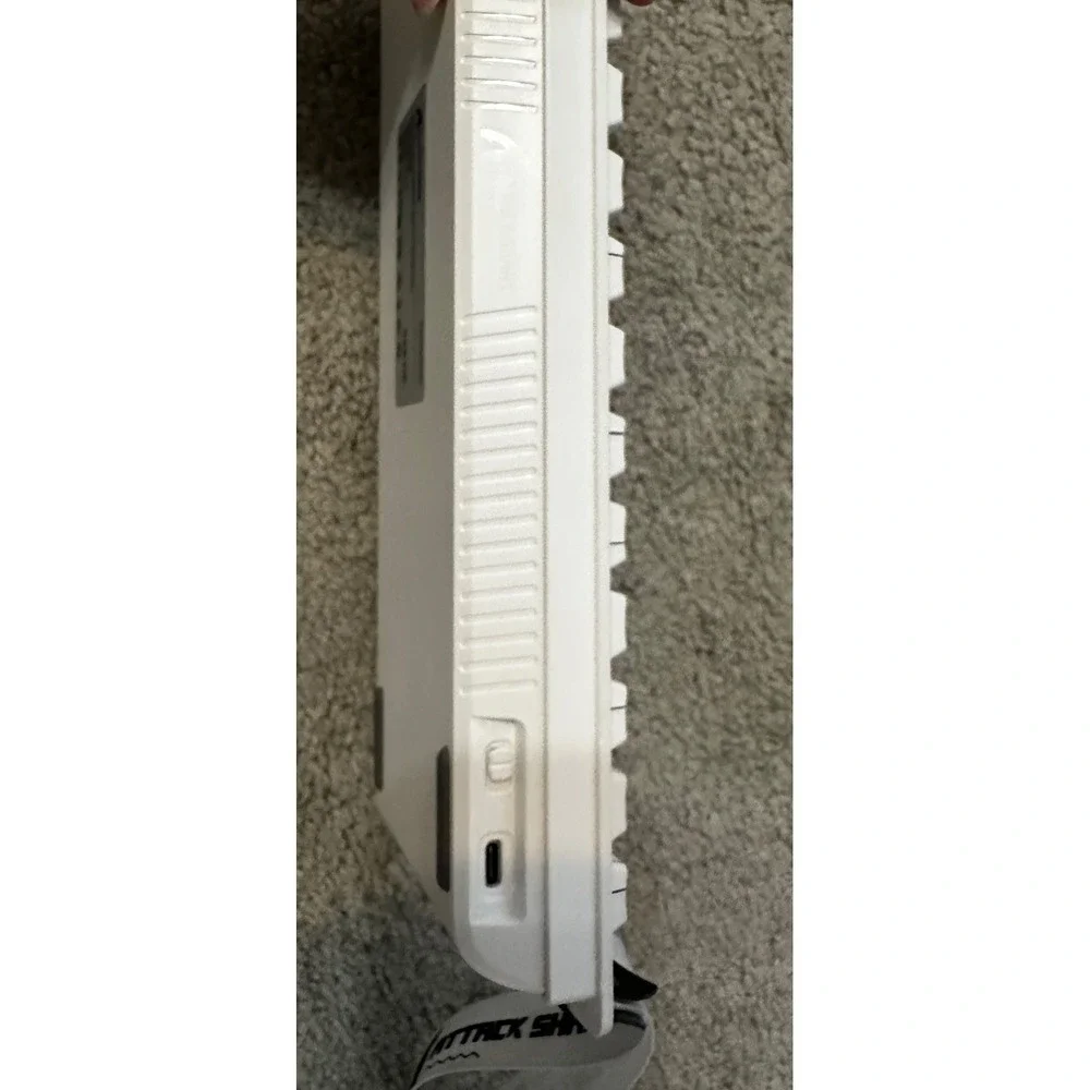 Attack Shark X68 HE RGB Wired Magnetic Switch Keyboard White Topographic 8000Hz